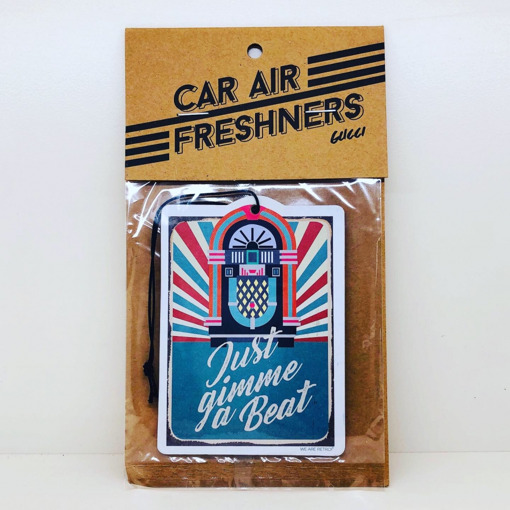 Classic Car Air Freshener Just Gimme A Beat