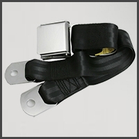 AVIATION-STYLE LAP BELT