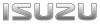 ISUZU LOGO TAILGATE DECAL : BLACK/WHITE GRADIENT